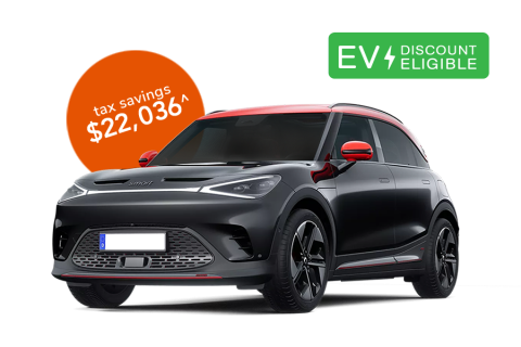 Novate a smart #1 Premium Auto through Maxxia and you could potentially save on tax.