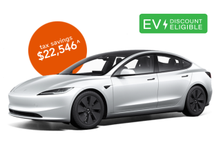 Novate a Tesla Model 3 Rear-Wheel Drive through Maxxia and you could potentially save on tax.