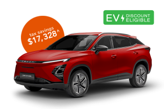 Novate a Chery OMODA E5 EX through Maxxia and you could save on tax.