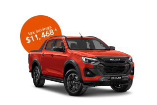 Novate a Isuzu D-MAX X-TERRAIN Auto 4x4 MY24 through Maxxia and you could save on tax.