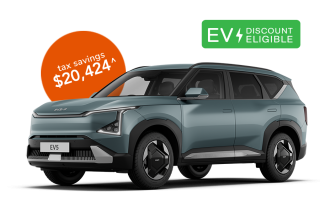 Novate a Kia EV5 Air Standard Range Auto MY25 through Maxxia and you could save on tax.