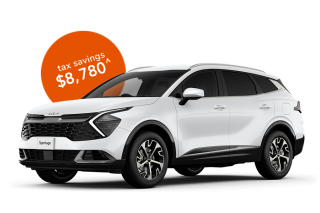 Novate a Kia Sportage SX Auto AWD MY25 through Maxxia and you could save on tax.