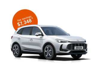 Novate a MG ZS Excite Hybrid+ Auto MY25 through Maxxia and you could potentially save on tax.
