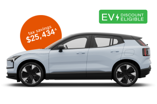 Novated a Volvo EX30 Twin Motor Performance Ultra Auto AWD MY25 through Maxxia and you could potentially save on tax.